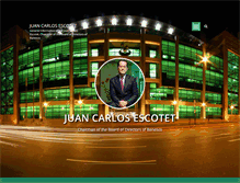 Tablet Screenshot of juancarlosescotet.org